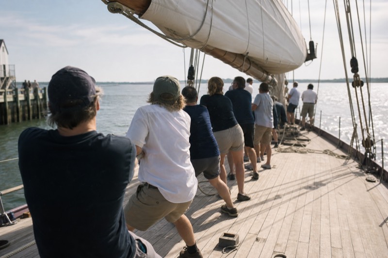 Schooner Sailing Experience & Dolphin Watch